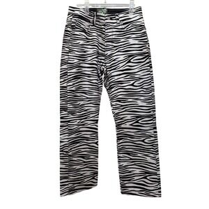 DENIM TEARS Cowhide Zebra Print Pants‎ Multi Size M